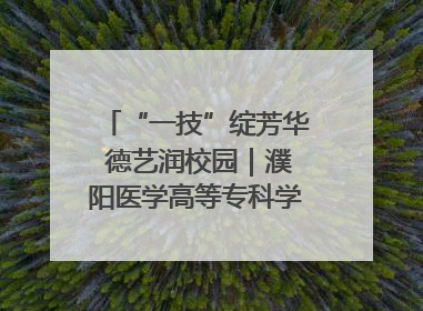 “一技”绽芳华 德艺润校园｜濮阳医学高等专科学校开展丰富多彩的职业教育活动周主题活动