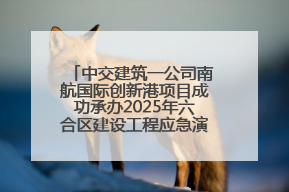 中交建筑一公司南航国际创新港项目成功承办2025年六合区建设工程应急演练现场观摩活动