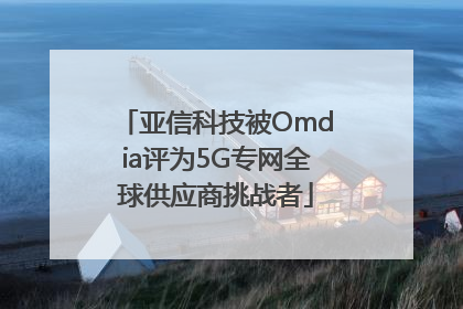 亚信科技被Omdia评为5G专网全球供应商挑战者