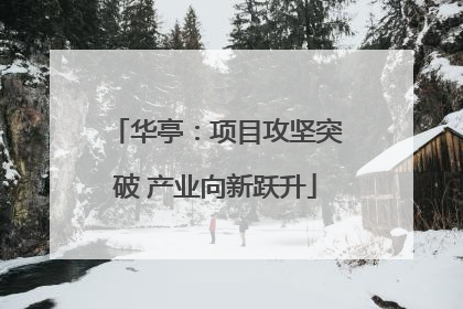 华亭：项目攻坚突破 产业向新跃升