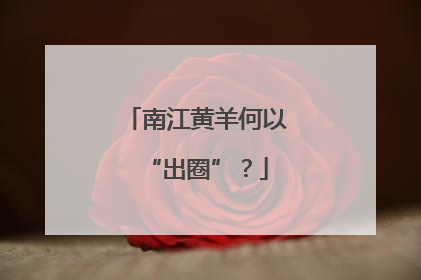 南江黄羊何以“出圈”？