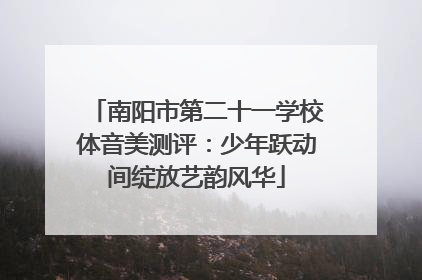 南阳市第二十一学校体音美测评：少年跃动间绽放艺韵风华