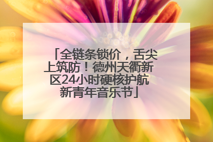 全链条锁价，舌尖上筑防！德州天衢新区24小时硬核护航新青年音乐节
