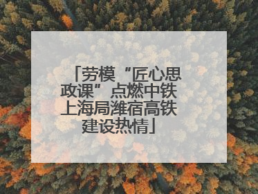 劳模“匠心思政课”点燃中铁上海局潍宿高铁建设热情