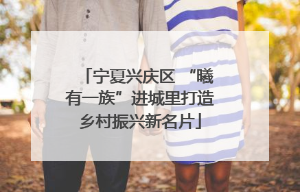 宁夏兴庆区 “曦有一族”进城里打造乡村振兴新名片