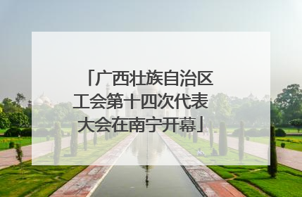 广西壮族自治区工会第十四次代表大会在南宁开幕