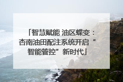 智慧赋能 油区蝶变：杏南油田配注系统开启“智能管控”新时代