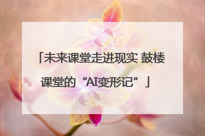 未来课堂走进现实 鼓楼课堂的“AI变形记”