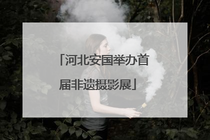 河北安国举办首届非遗摄影展