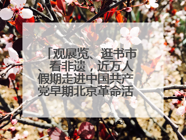 观展览、逛书市、看非遗，近万人假期走进中国共产党早期北京革命活动纪念馆解锁参观新体验