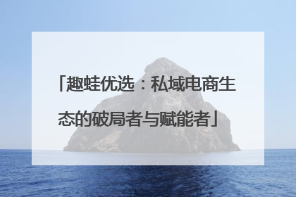 趣蛙优选：私域电商生态的破局者与赋能者