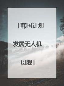 韩国计划发展无人机母舰